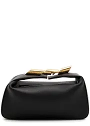 Lanvin Haute Sequence Leather Clutch - Black ONE SIZE