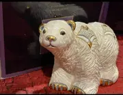 De Rosa Artic Polar Bear Figurine