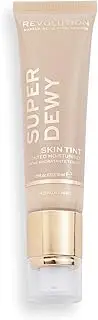 Makeup Revolution, Superdewy Tinted Moisturiser, Light Coverage, Dewy Finish, Medium Light, 1.85 fl. Oz.