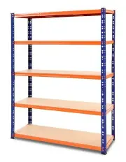 [Giantz] Warehouse Storage Shelving 1.2M Orange