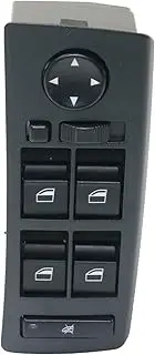 Car Accessories Electric Power Window Control Switch Regulator Button Assembly Compatible for BMW E53 X5 1999-2006 61316962505 61316962505(Auto dimmer Mirror)