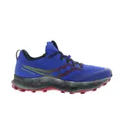 Saucony Endorphin Trail S20647-25 Mens Blue Canvas Athletic Hiking Shoes 14