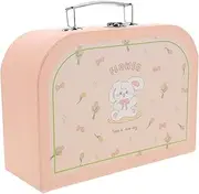 BUGUUYO Cardboard Vintage Suitcase Box Decorative Storage for Kids' Toys Art Supplies