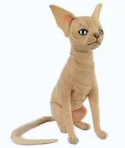 Hansa Sphynx Cat Large Plush Soft Toy