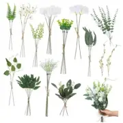 49Pcs Artificial Greenery Stems, 13 Kinds of Faux Greenery Flowers Picks for