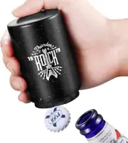 Abridor automático de botellas de cerveza Apertura de tapa con una sola mano