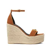 [Versace] Versace 120mm Medusa '95 Espadrilles 37.5 IT BROWN