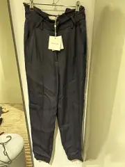 Sass And Bide Navy High Pants, 6, NWT