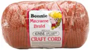 Bonnie Macrame Craft Cord 6mmX100yd-Rust (Pack of 1)