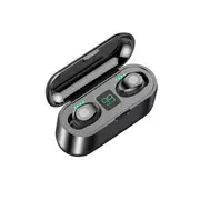 Bluetooth 5.0 F9 Mini True Wireless Digital Display Hi Fi Headset Smart Touch Waterproof Headphone Earbuds