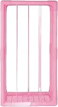 Stuffed Animal Storage Organizer Plush Toy Organizer Display Rack Toy Storage Rack Toy Organizer for Girls for Home Kids Room, Pink
