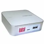 全新 VIO 行動電源 X-6600(6600MAH) 鋁合金高級邊框 (LED電量數字顯示,雙電流輸出)