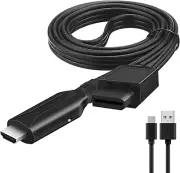 Wii to HDMI Converter Wii HDMI Adapter Cable 1M/3.2Ft 1080P for Full HD Device V