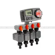 AUTO Stop Working Overwatered Tap Faucet Timer Irrigation Controllers 4-Vavles