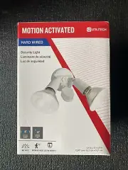 Utilitech Motion Activated Security Lights Hard Wired - NIB