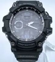 Casio G-Shock Mudmaster World Time Chronograph Quartz Watch GSG-100-1A MSRP $440
