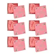 6PK Annabel Trends Luxe Satin Headband/Turban Womens Hair Accessory 12x4cm Melon
