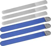 YINETTECH 3PCS Diamond Nail File Length 20cm Stainless Steel Nail Buffer for Foot Care Manicure Pedicure for Home Personal Care Nail Salons Beauty Salons Silver