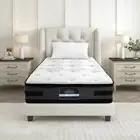 Cool Gel Memory Foam Mattress Single Size Double Sided Flippable Egg Shaped Foam
