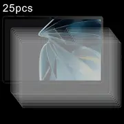 25-Pack Tempered Glass Film 9H 0.3Mm Thickness Explosion-Proof