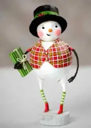 ESC & Co "Willy Winter" Christmas figurine, Lori Mitchell, 16727 NIB