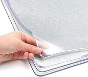 Transparent Office Chair Mat for Desk and Chair Large Anti-Slip Floor Protection 90x120cm/35.4x47.2inch