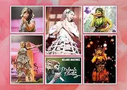 RJR PRINTS Melanie Martinez Signed A4 Montage Autograph Photo Print With A Pre Printed Signature, And Which Would Make A Superb Gift For Any Fan
