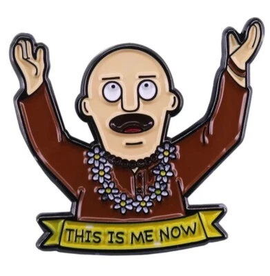 Bobs Burgers Enamel Pin - Bob Hare Krishna "this is me now" - FREE AU POST