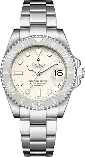 [CADISEN] Men's Automatic Watch with Power Reserve, Sapphire Glass, Waterproof Watch