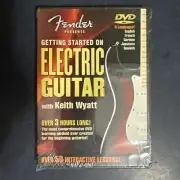 Fender Presents Getting Started on Electric Guitar NEW MUSIC DVD