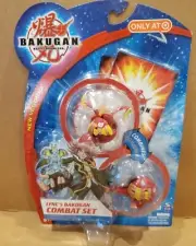 Bakugan Battle Brawlers LYNC'S Combat set Pack, NIP 2009, Red
