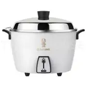 (WHITE) (全配) NEW TATUNG TAC-10L-DW 10-CUP Rice Cooker Pot Voltage AC 110V USA