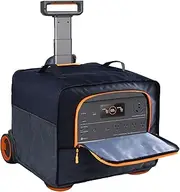 FRECOLSH Upgraded Dust Cover for Jackery Solar Generator 2000 Plus 400W, Explorer Kit 4000 Plus, Solar Generator 3000 PRO 400W - Water-Resistant, Black Vinyl