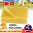 Bee Hive Wax 30Pcs Honeycomb Foundation Frames Waxing Beekeeping Equipment Sheet