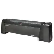 1500W Black Electric Space Heater Baseboard Quiet Digital Convection Warmer