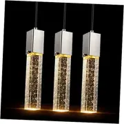 Mini Integrated Hanging Crystal Kitchen Island Modern Concise Pendant Ceiling