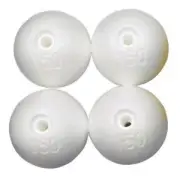 4 x 6 Inch Poly Floats - Ideal for Crab Pots and Crab Traps - Crabbing Floats