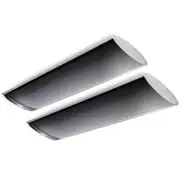 BIO Electric Outdoor Strip Heater Patio Radiant Panel Bar Wall Ceiling 2 X 2000W