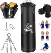 Heavy Punching Bags for Adults - Freestanding Boxing Bag with Stand for Men