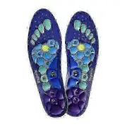 1 Pair Magnetic Acupressure Insoles Unisex Foot Arch Support Promote Circulation Relieve Fatigue Orthopedic S (23-40)