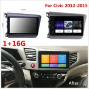 9" Android 9.1 Quad-Core 1+16G Stereo Radio GPS Wifi BT OBD For 2012-2015 Civic (for: Honda Civic)