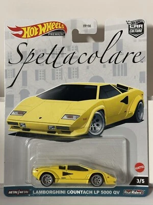 Hot Wheels Spettacolare Lamborghini Countach LP 5000 QV 1/64