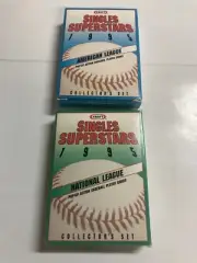 1995 Kraft singles superstars factory 2 Box Complete Set 30 Total Cds Baseball