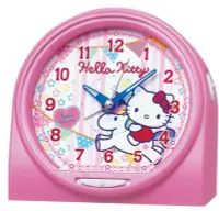 在飛比找Yahoo!奇摩拍賣優惠-鼎飛臻坊 SEIKO CLOCK Hello Kitty 凱