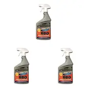 3PK Supreme BBQ Grill /Remover Heavy Duty Degreaser Oven Cleaning Spray 1L