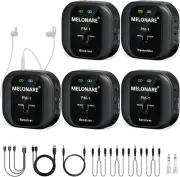 Wireless In-Ear Monitor System - UHF 500Mhz, Low Latency, Auto-Pairing, 1 Beltpa