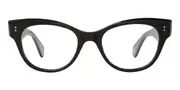 Garrett Leight OCTAVIA BK Men's Glasses Black Size 49 - Private Health Rebate - Blue Light Block Available