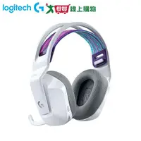 在飛比找樂天市場購物網優惠-Logitech羅技 無線RGB炫光電競耳麥G733-白【愛