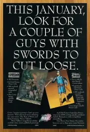 1994 Comic Images Trading Cards Print Ad/Poster Boris Vallejo Prince Valiant 90s