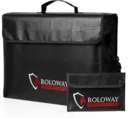 Large (17 X 12 X 5.8 Inches) Fireproof Bag, Fireproof Document Bags, Fireproof